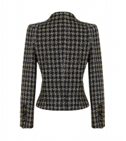 Chanel Plaid Tweed Jacket