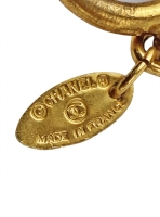 Chanel Logo Pendant Necklace