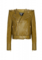 Balmain Leather Biker Jacket