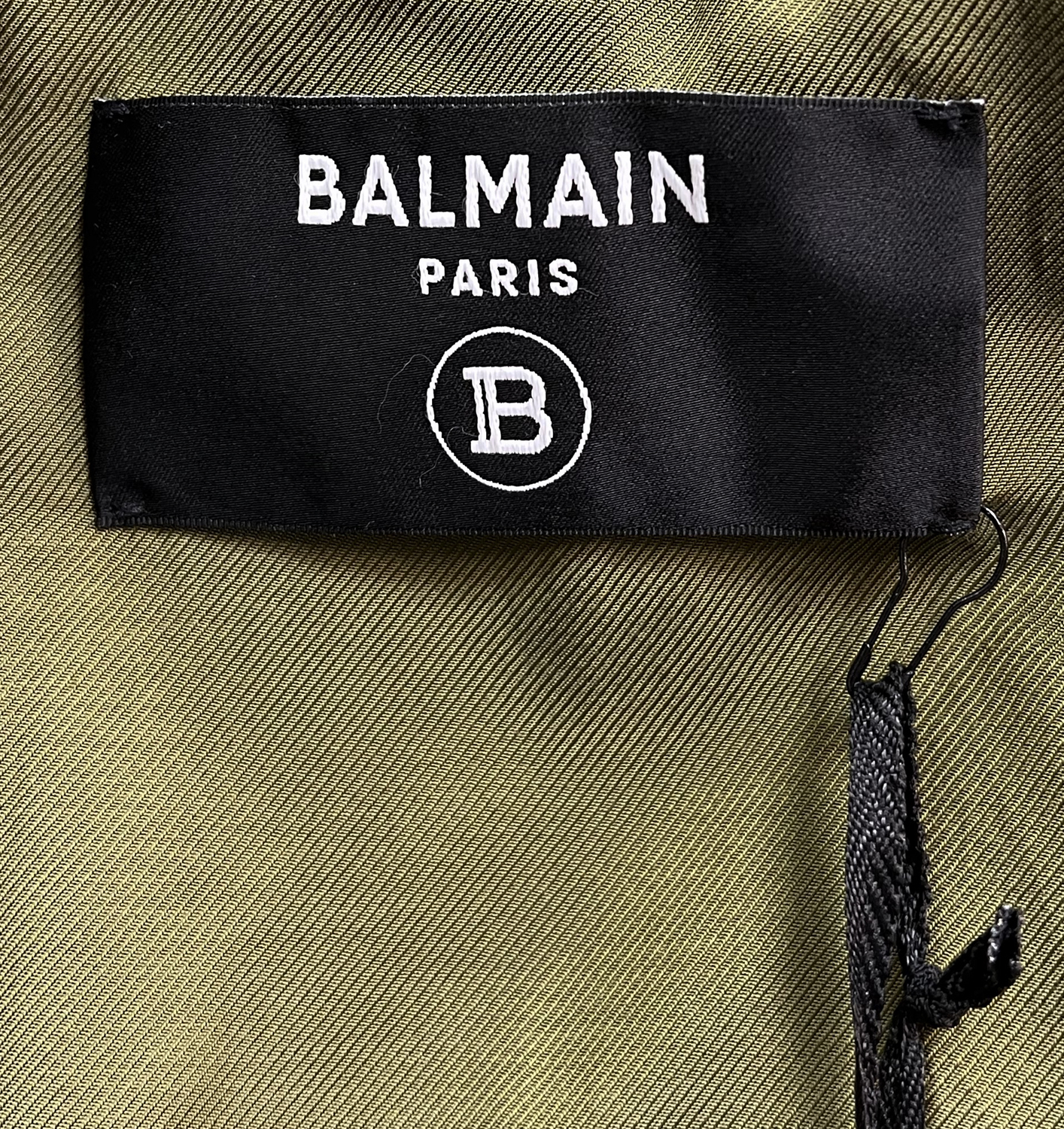 Balmain Leather Biker Jacket