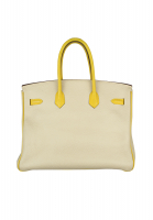 Hermès Birkin 35 Bicolor Soleil Parchemin Togo 