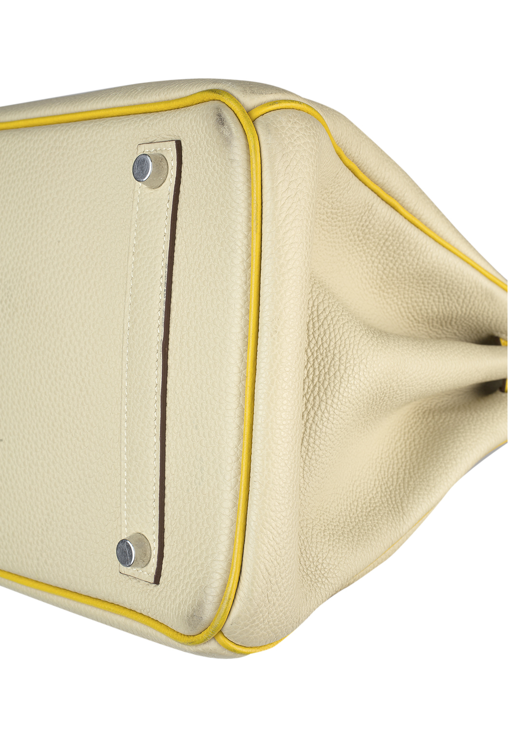 Hermès Birkin 35 Bicolor Soleil Parchemin Togo 