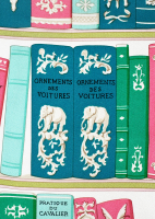 Hermès Bibliothèque Pocket Square