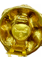 Chanel Crystal Clip-On Earrings