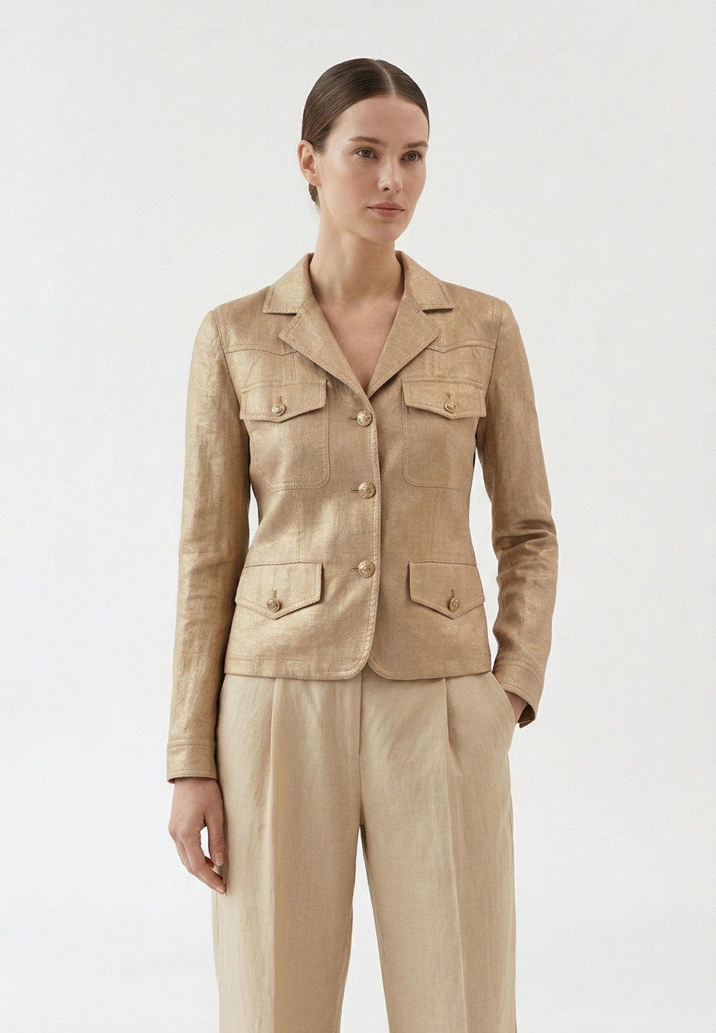 Chanel Gold Jacket 