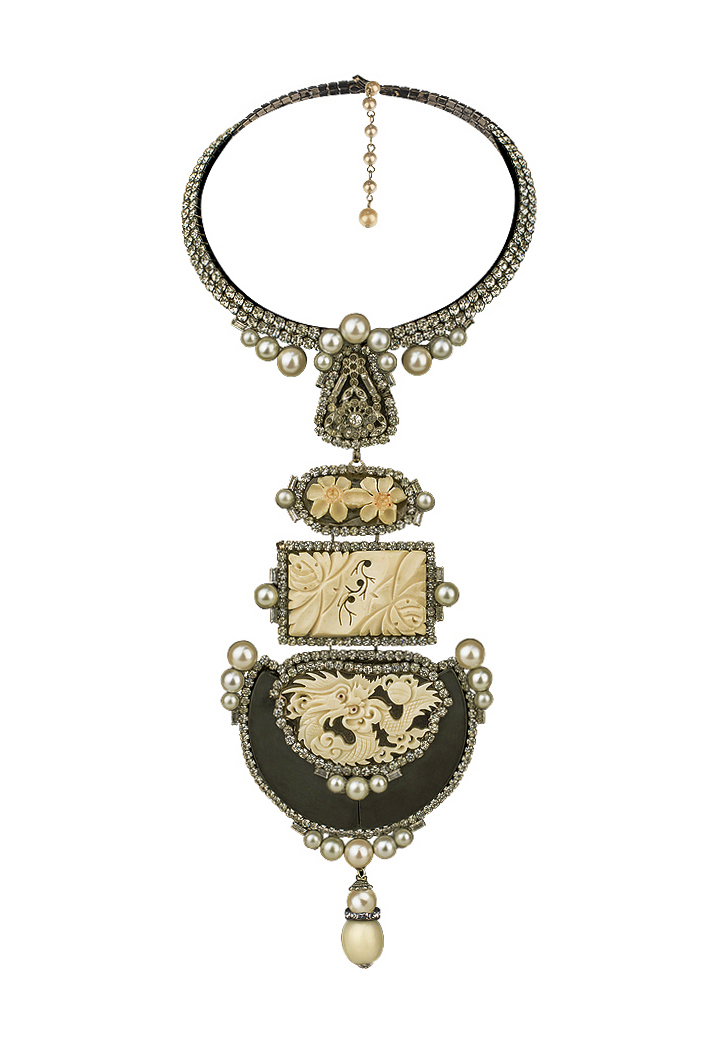 Larry Vrba Massive Crystals Necklace