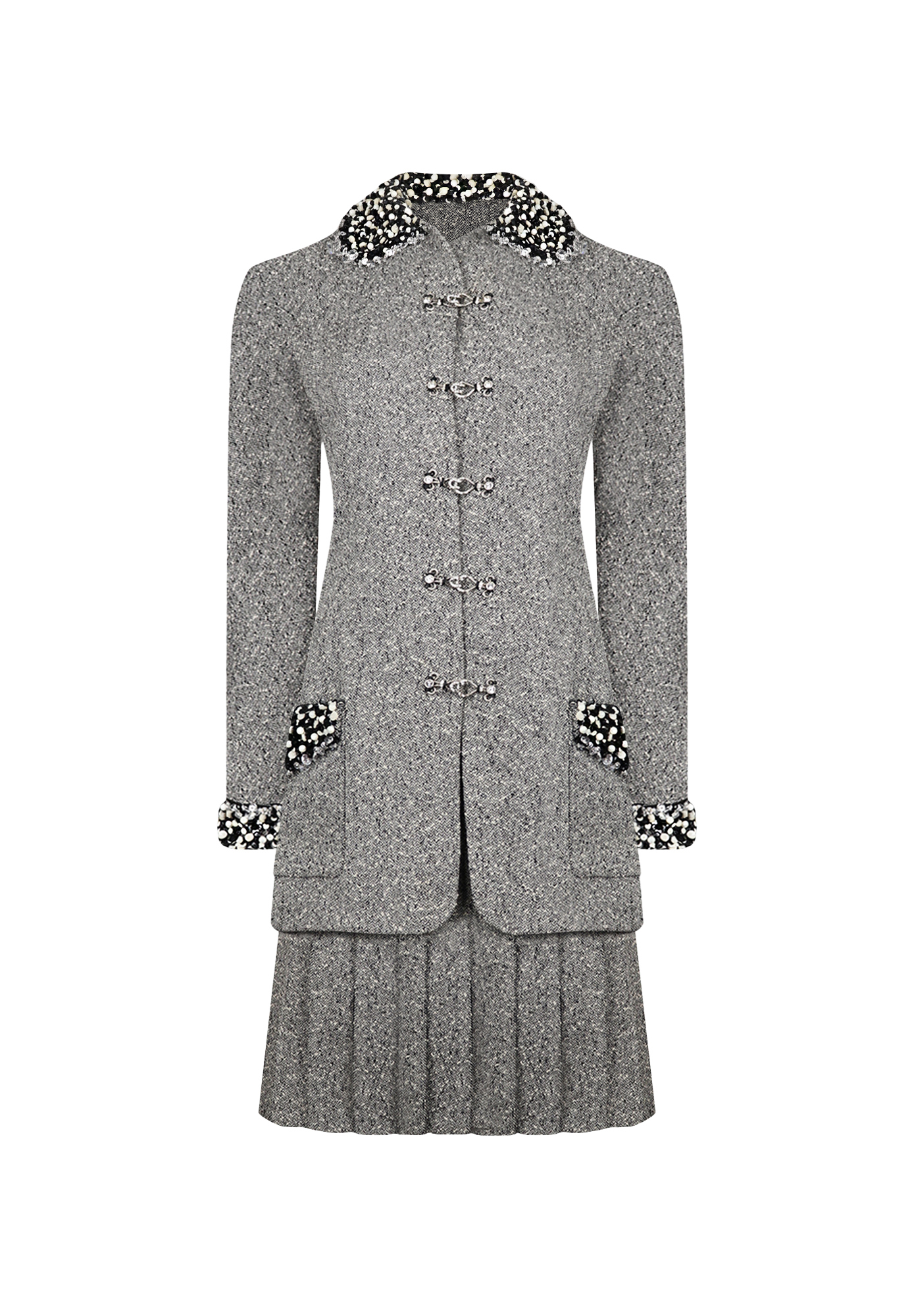 Christian Dior Suit With Sequins And Crystals