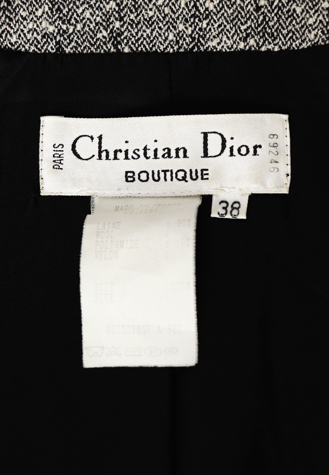Christian Dior Suit With Sequins And Crystals