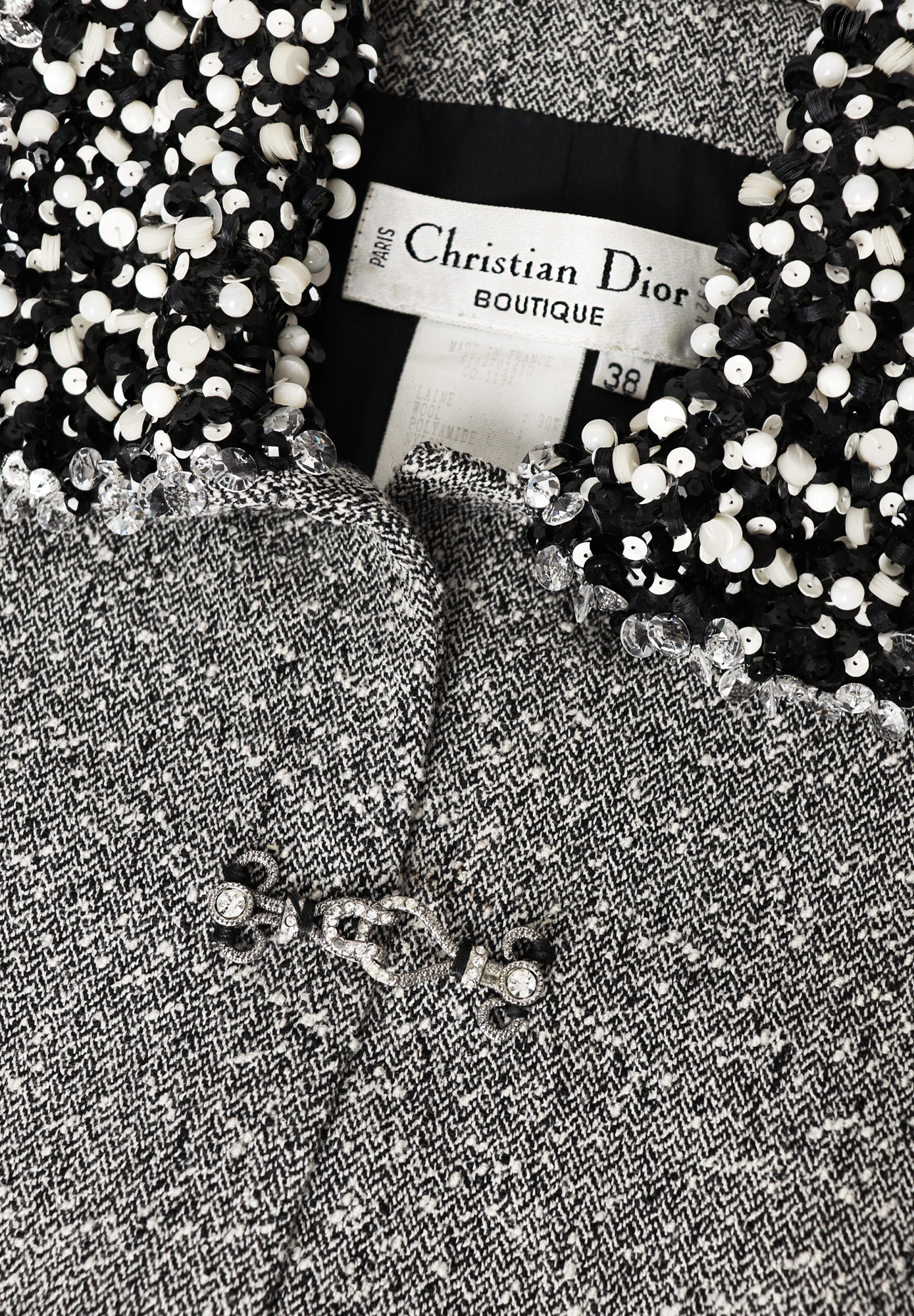 Christian Dior Suit With Sequins And Crystals