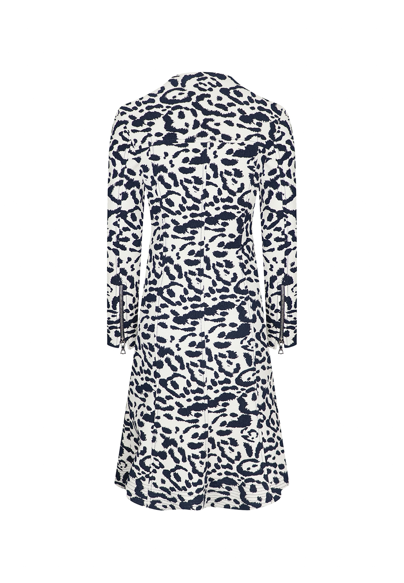 Christian Dior Coat With Abstract Print