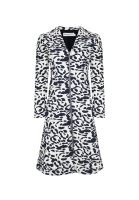 Christian Dior Coat With Abstract Print