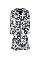 Christian Dior Coat With Abstract Print