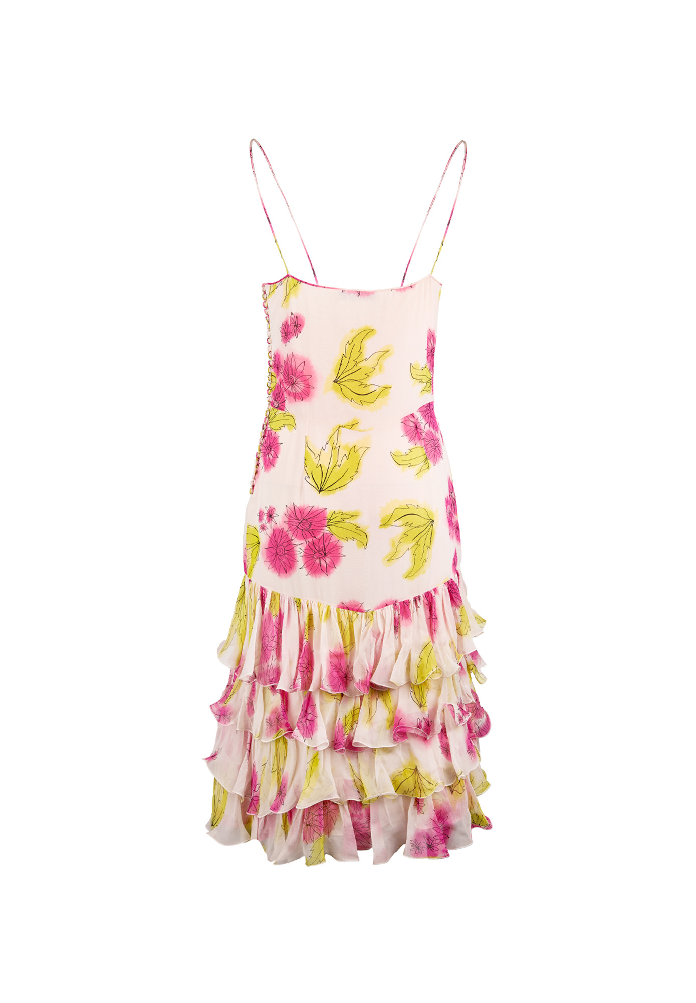 Christian Dior Silk Flower Dress