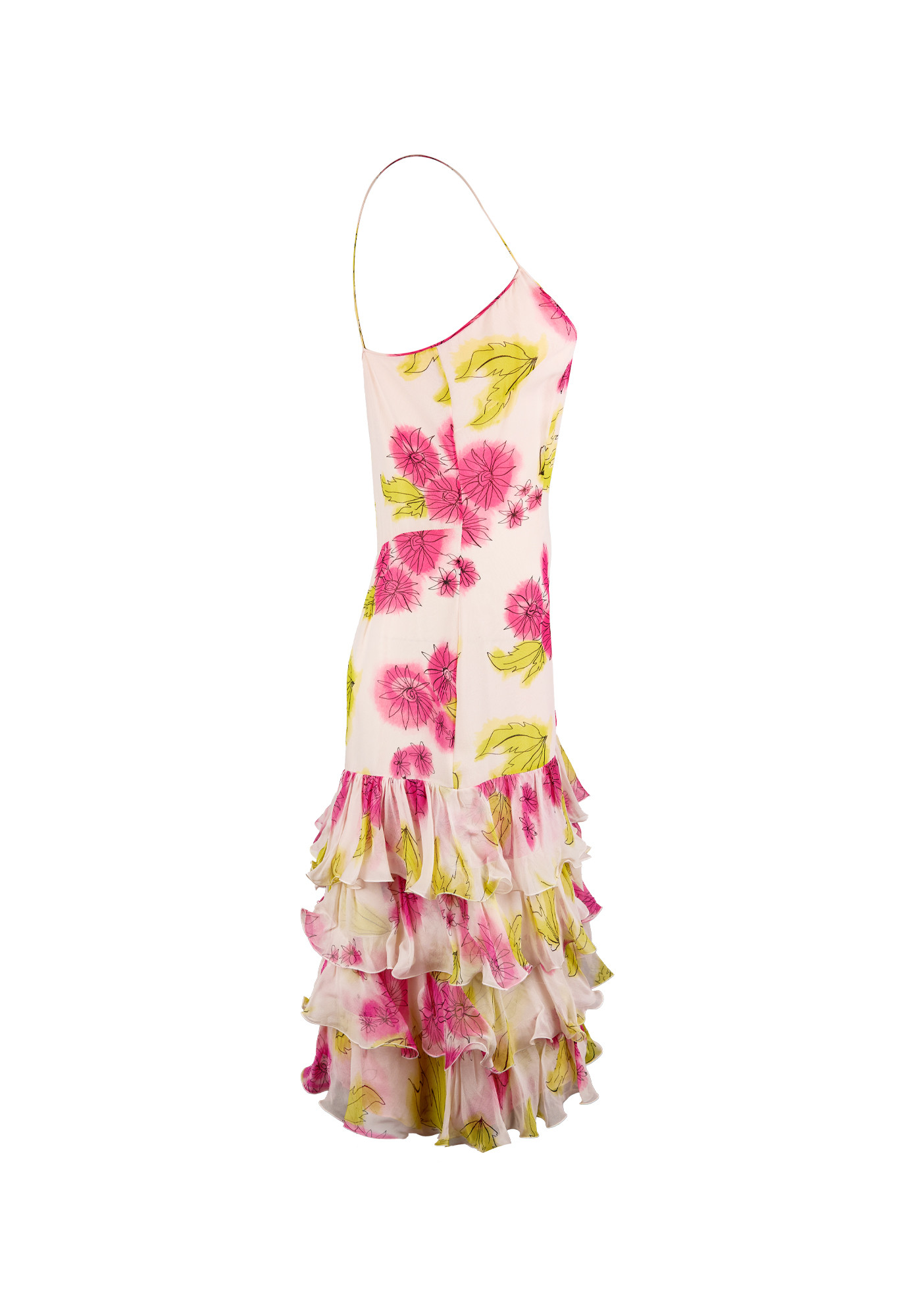 Christian Dior Silk Flower Dress