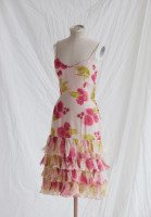 Christian Dior Silk Flower Dress