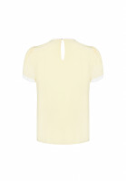 Miu Miu Silk Top With Lace