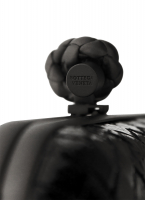 Bottega Veneta Black Python Knot Clutch