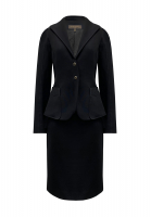 Louis Vuitton Black Wool Suit