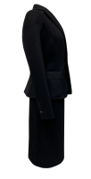 Louis Vuitton Black Wool Suit