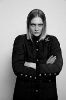 Chanel Quilted Silk Bomber Jacket