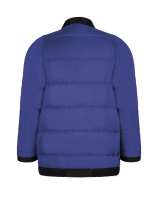 Chanel Quilted Silk Bomber Jacket