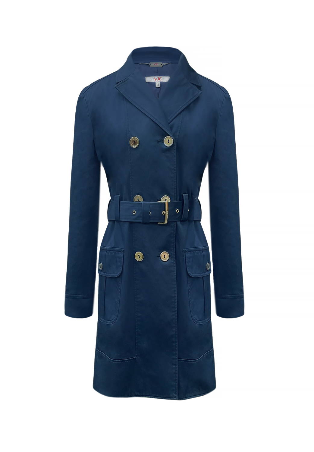 Versace Navy Trench Coat