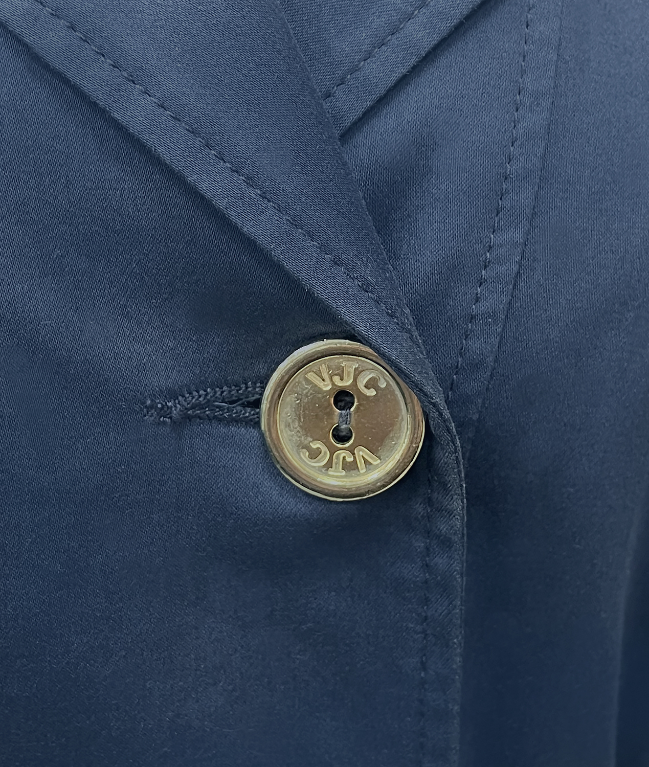 Versace Navy Trench Coat
