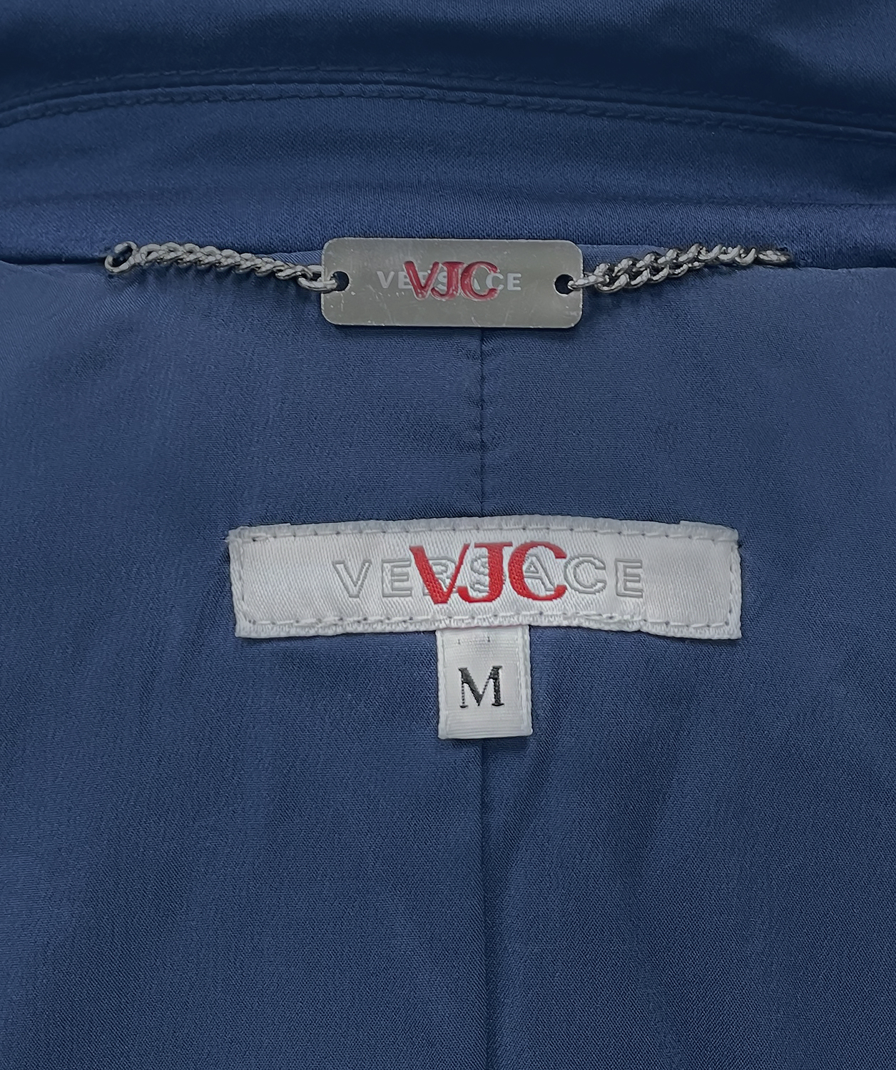 Versace Navy Trench Coat