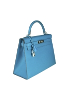 Hermès Kelly Bag 32 Blue Izmir Epsom