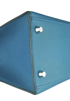 Hermès Kelly Bag 32 Blue Izmir Epsom