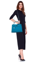 Hermès Kelly Bag 32 Blue Izmir Epsom