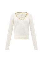 Bottega Veneta Chain Trim Sweater