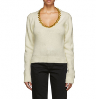 Bottega Veneta Chain Trim Sweater