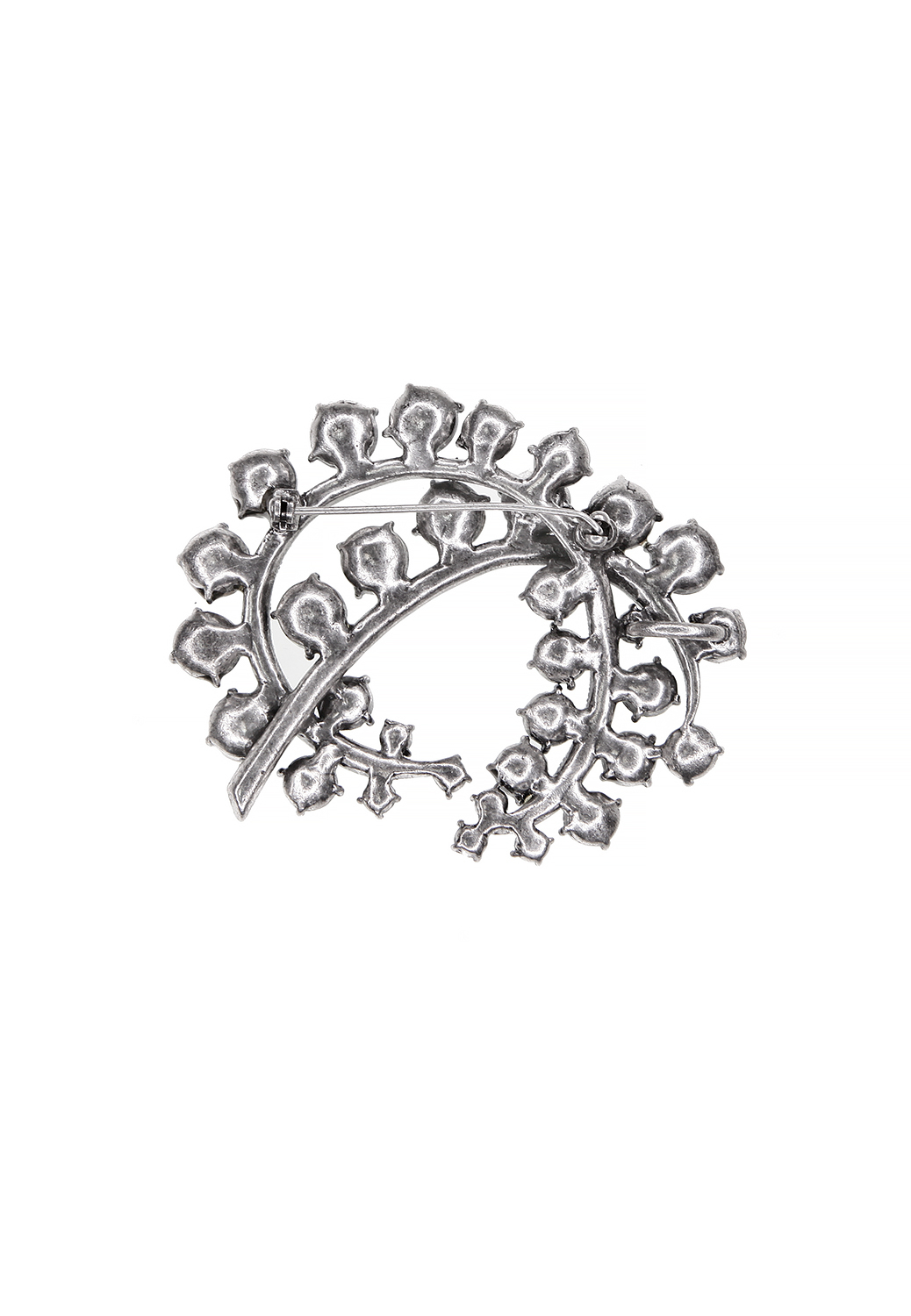 Large Crystals Brooch