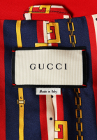 Gucci Suit With Black And White Trim