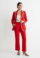 Gucci Suit With Black And White Trim