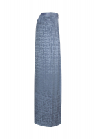 Hermès Silk Gray Trousers