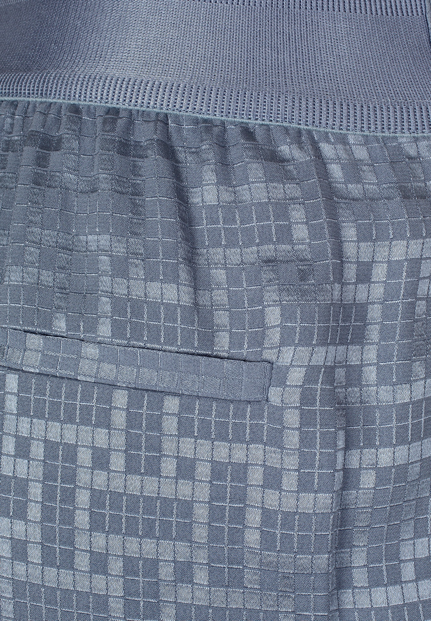 Hermès Silk Gray Trousers