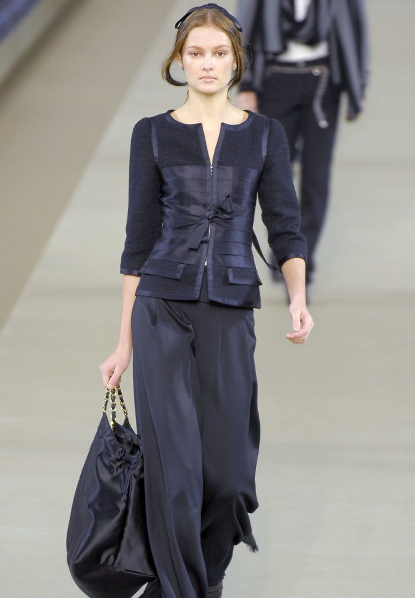 Chanel Jacket With Satin Ribbons