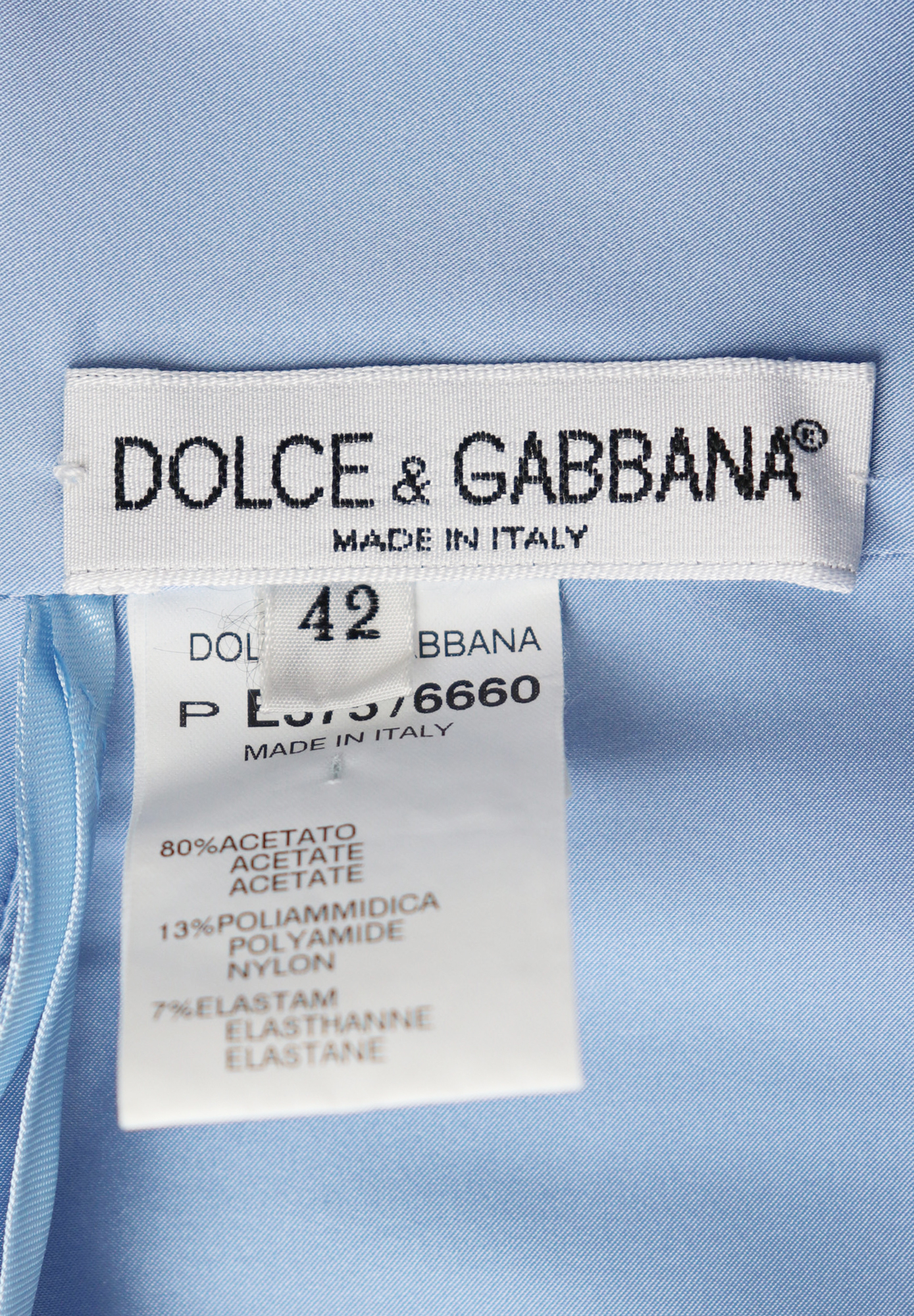 Dolce&Gabbana Light Blue Dress