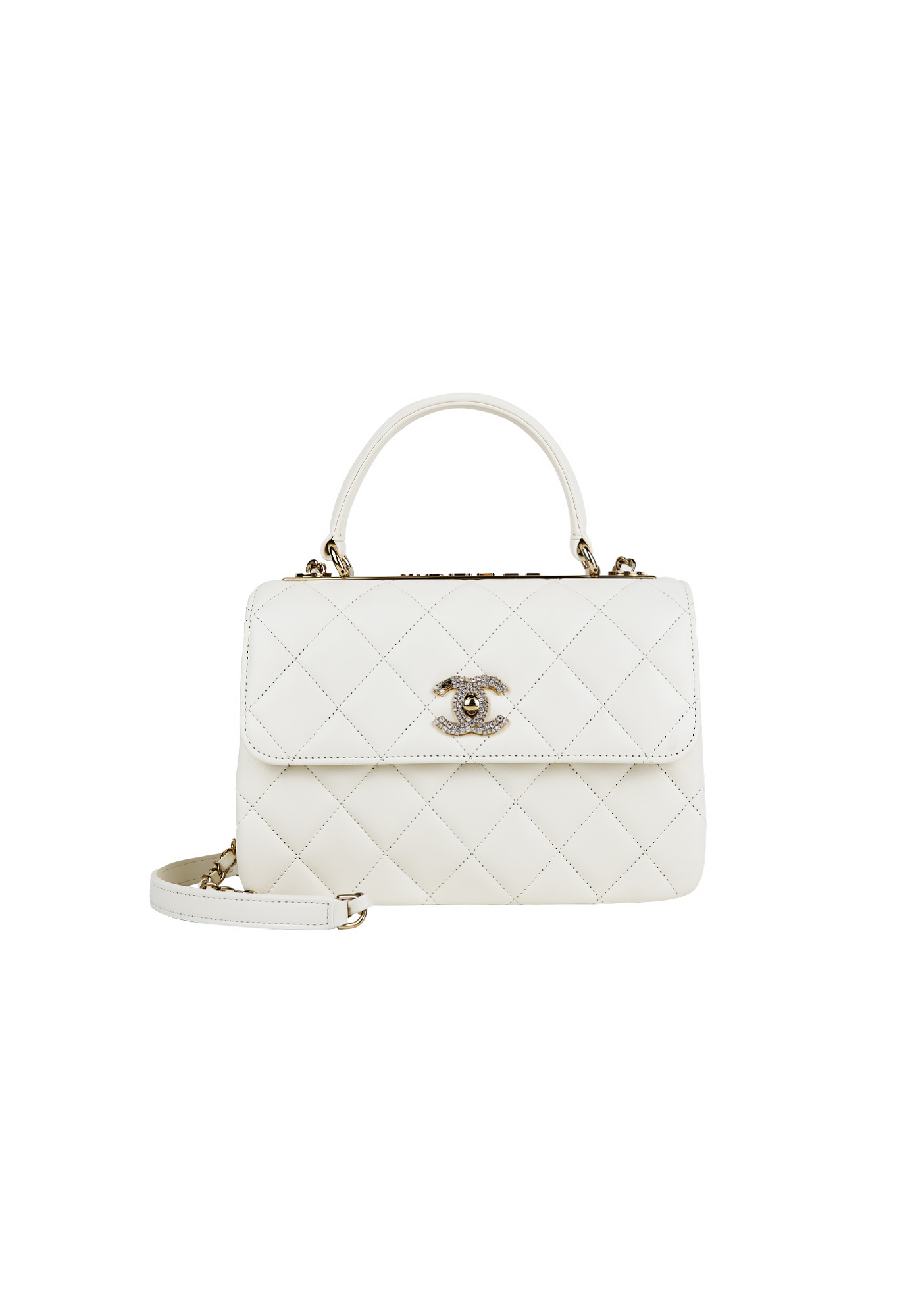 Chanel Trendy CC White Bag