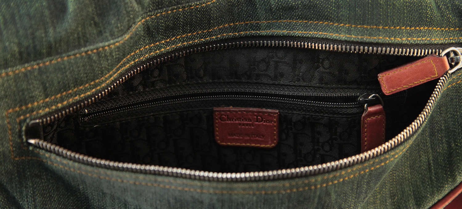 Christian Dior Gaucho Double Saddle Bag
