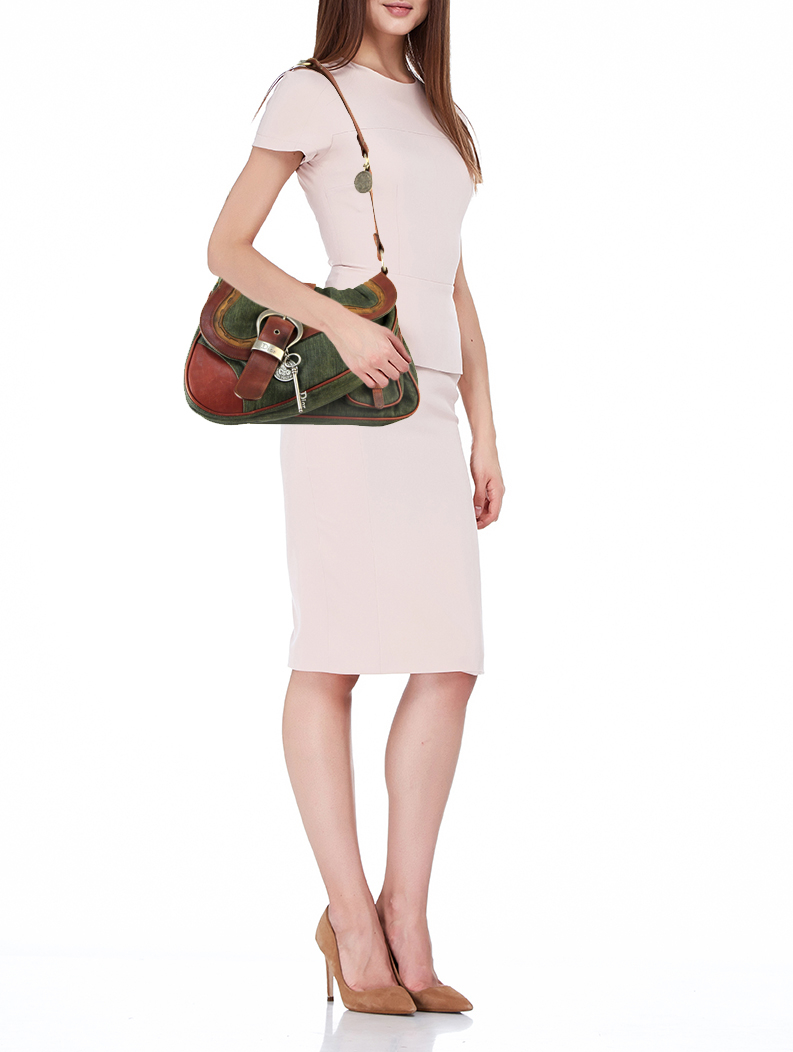 Christian Dior Gaucho Double Saddle Bag
