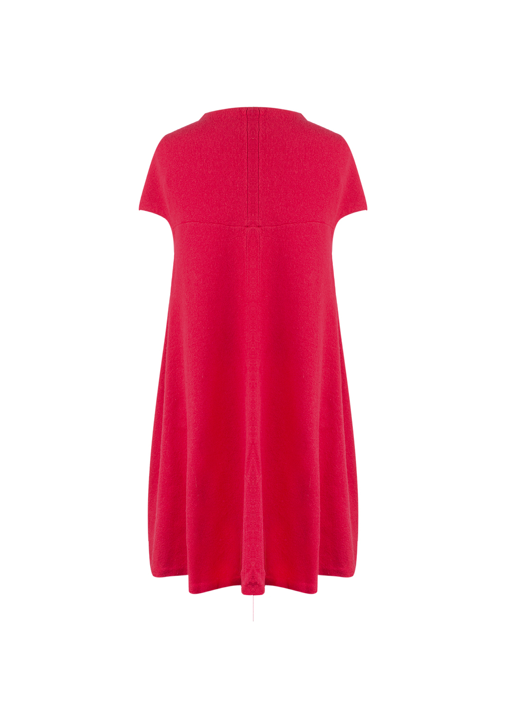 Balenciaga Red Wool Dress