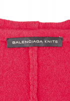 Balenciaga Red Wool Dress