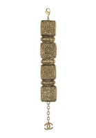 Chanel Gold-Plated Pearl Bracelet