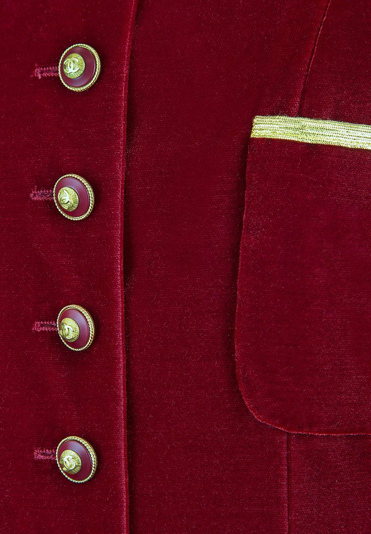 Chanel Velvet Jacket