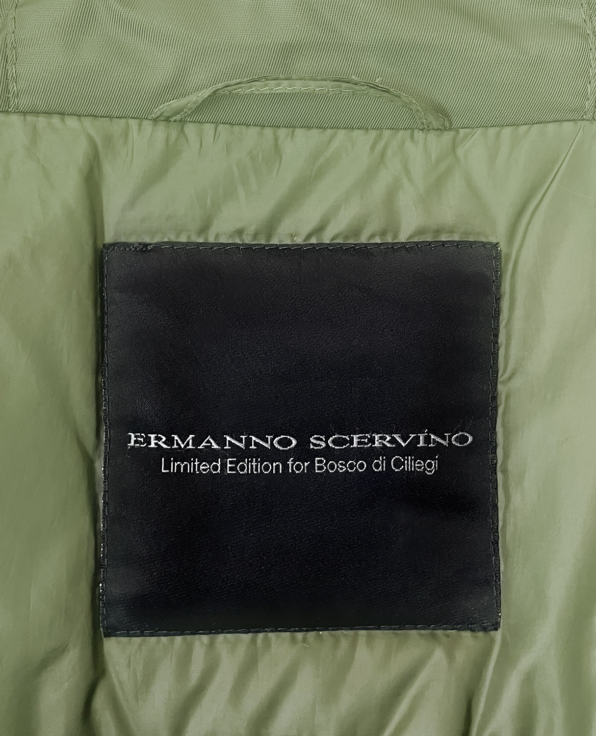 Ermanno Scervino Green Down Jacket