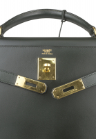 Hermès Kelly Bag 32 Vert Fonce Box