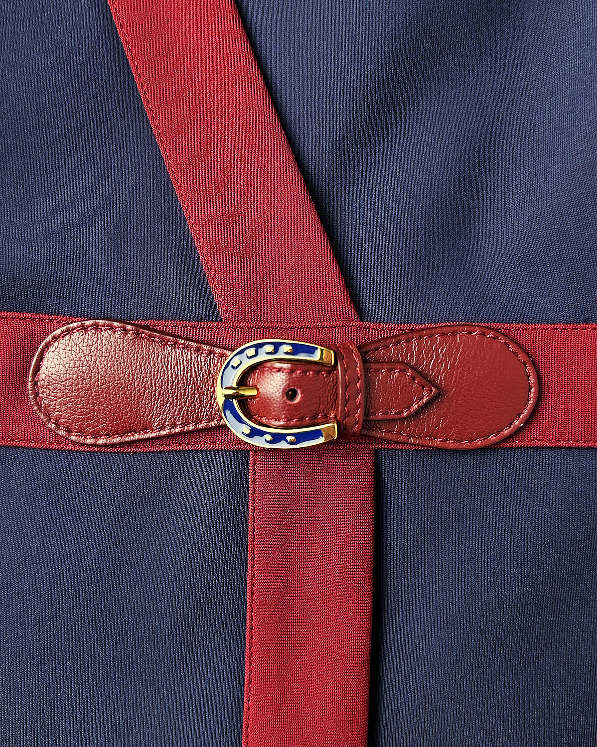 Gucci Red Trim Dress